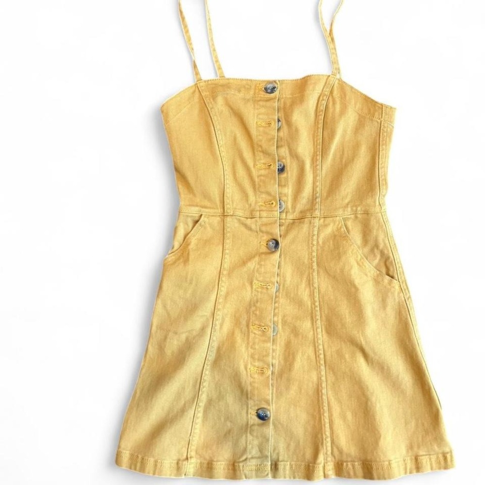 H&M's Divided Mustard Dress